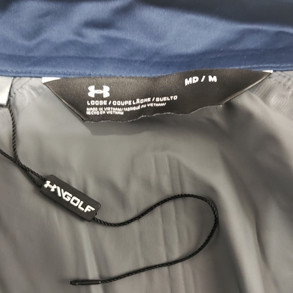 Under Armour Golf Jacket Size Medium Mens X Storm - Picture 5 of 6